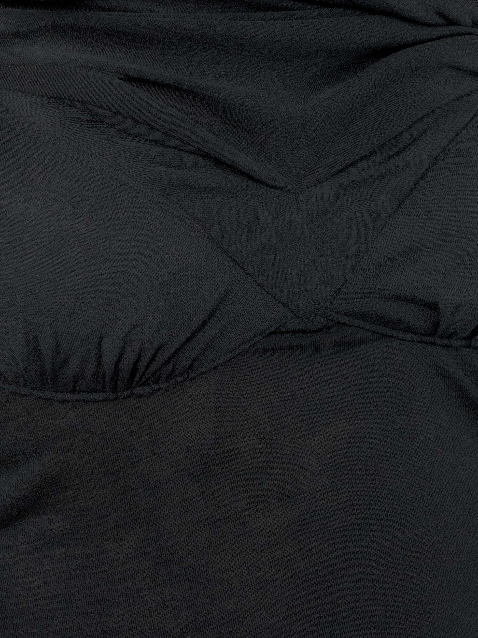 The Secret Black Midaxi Dress – Petite