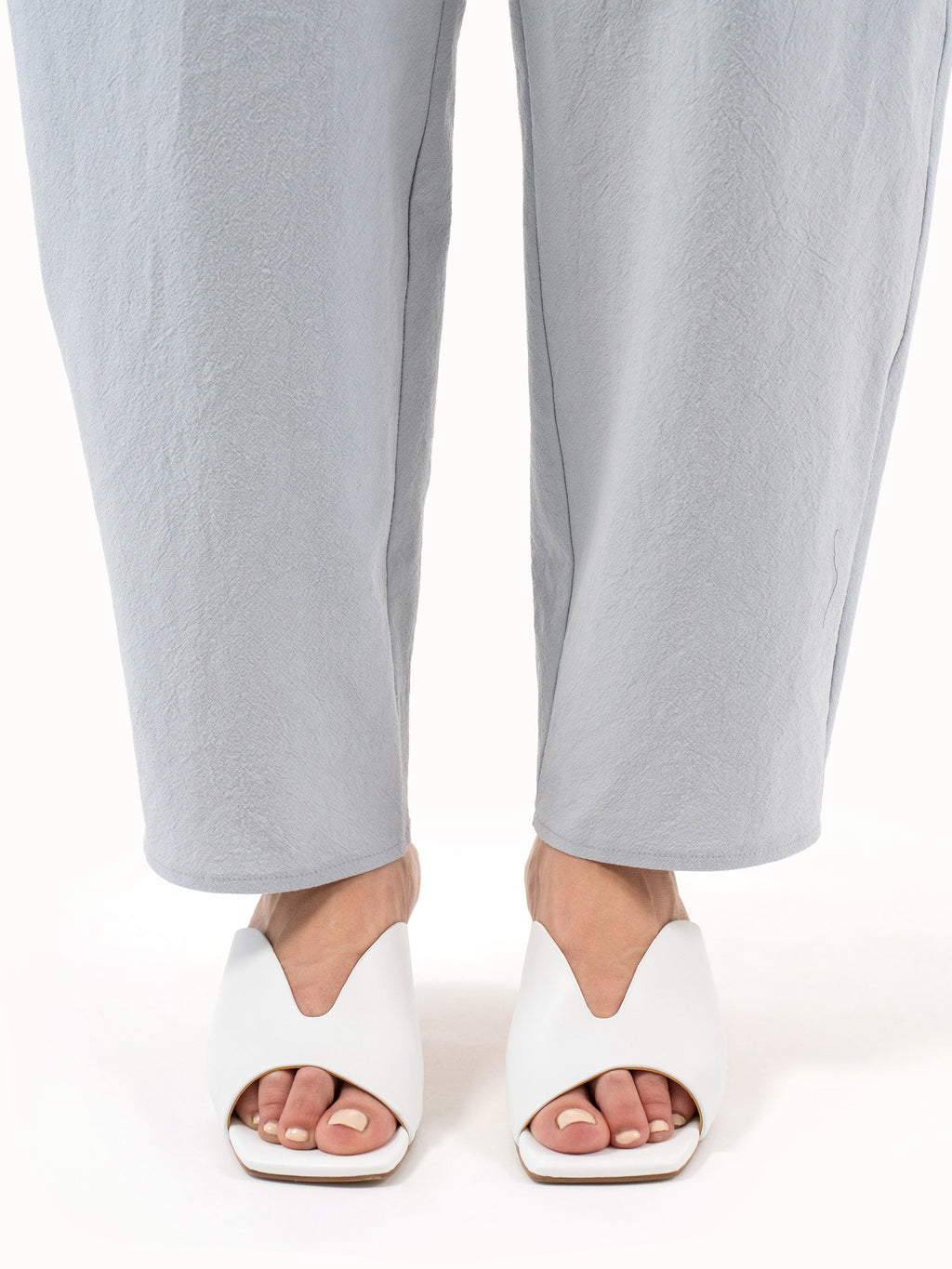 The Rounded Trousers - Sky Blue