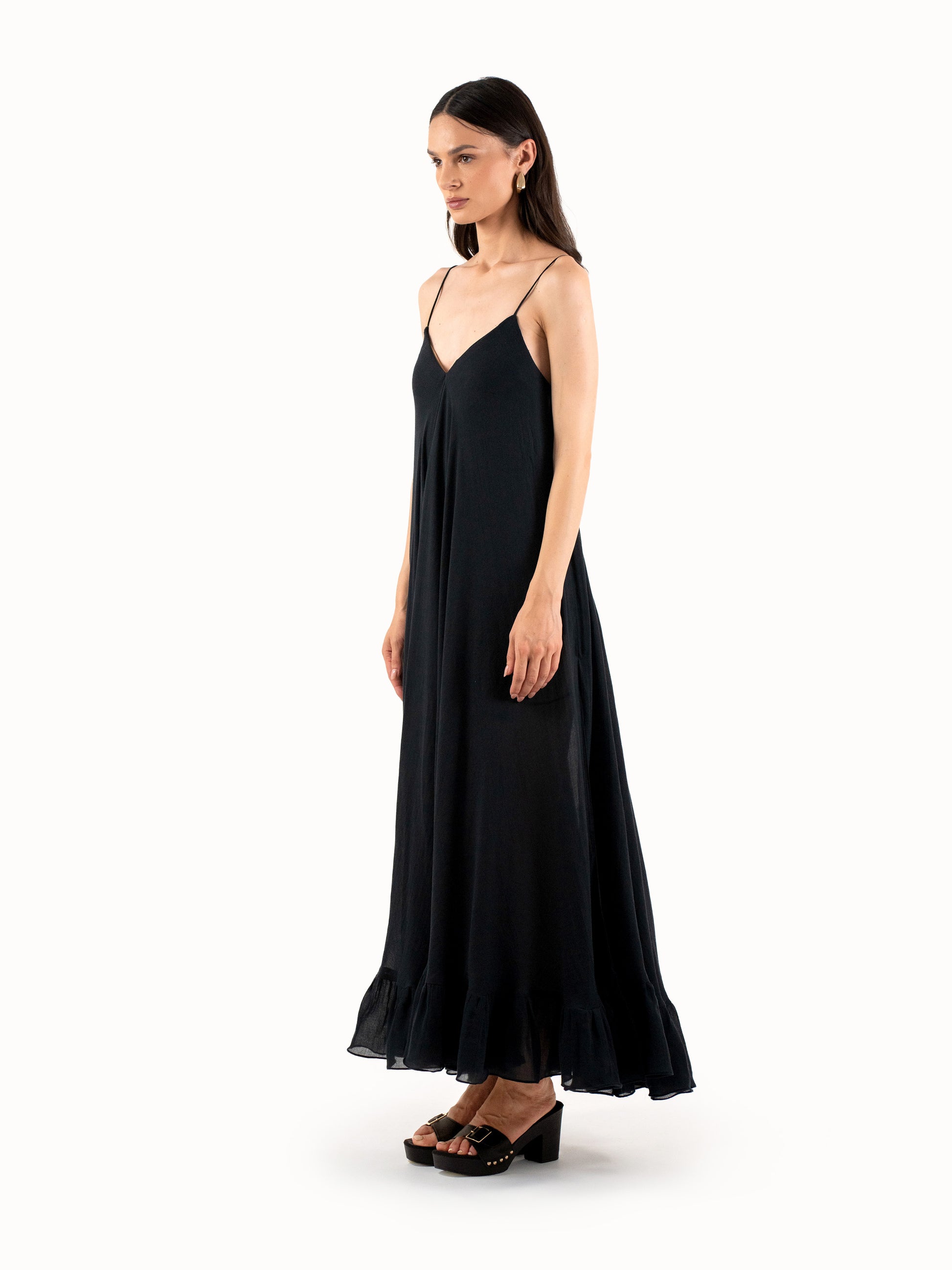 The Volume Midaxi – Black