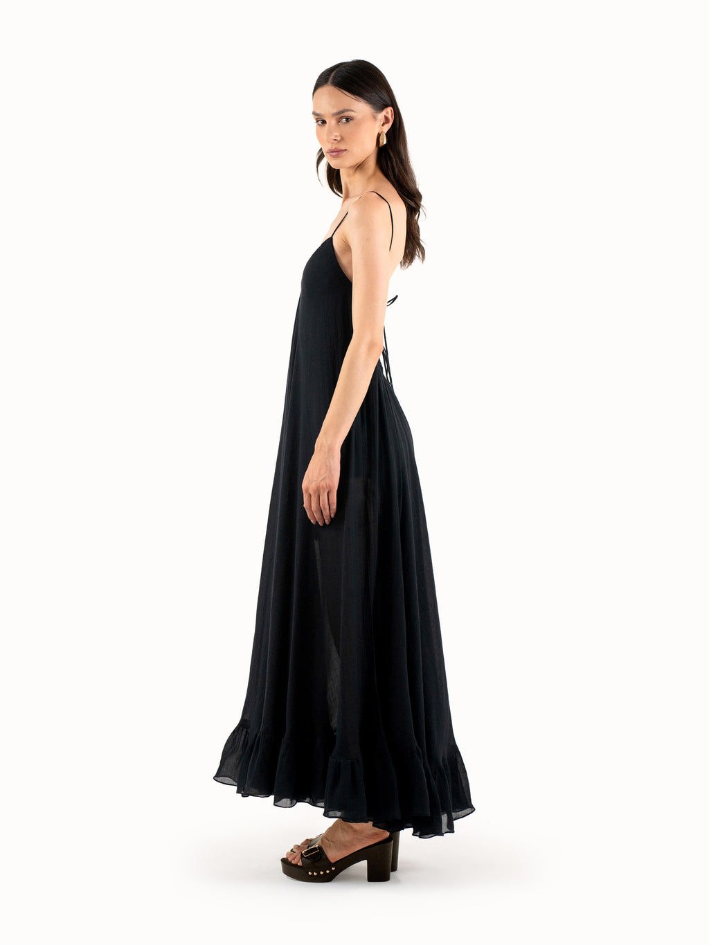 The Volume Midaxi – Black
