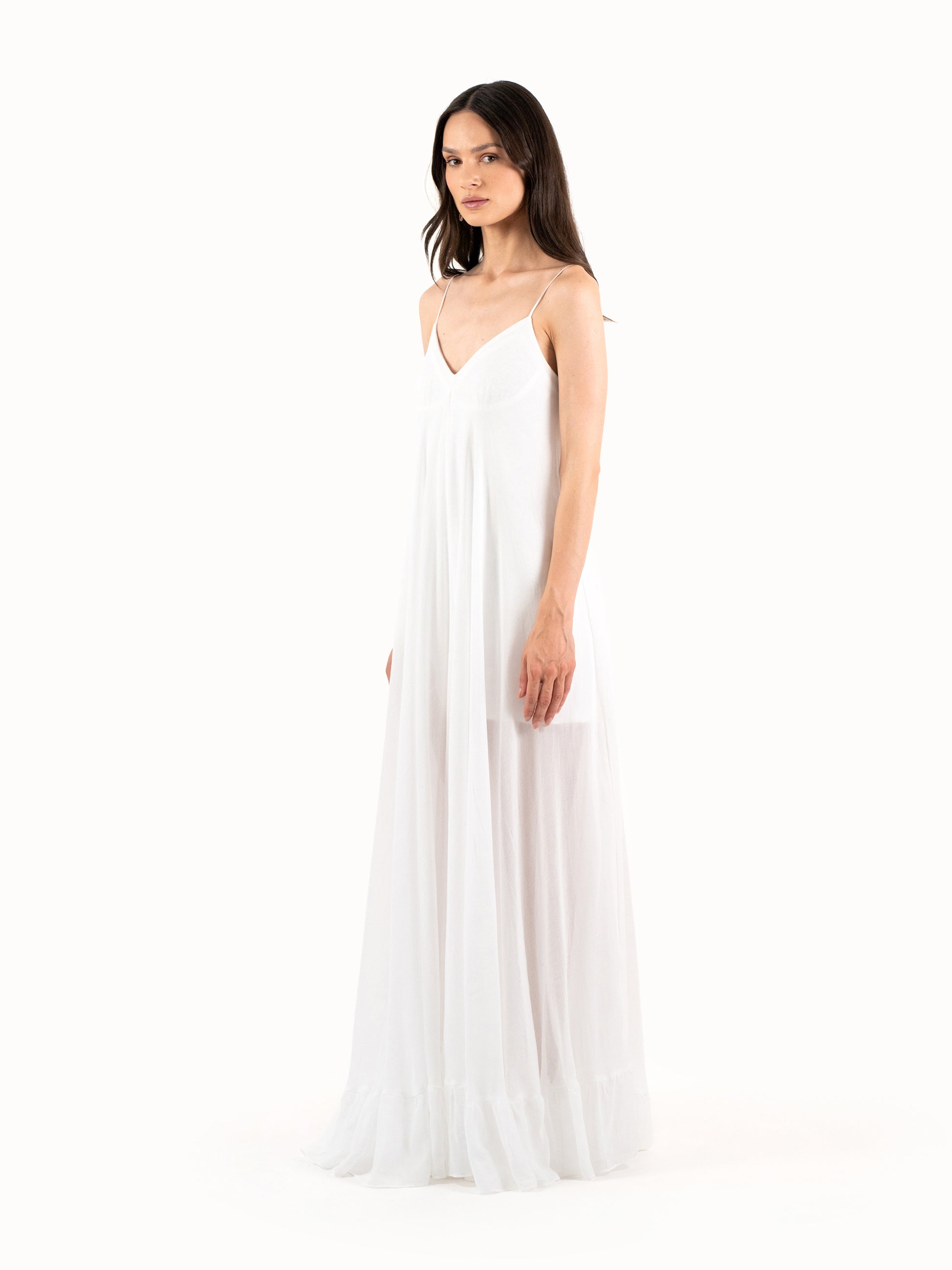 The Volume Maxi – White