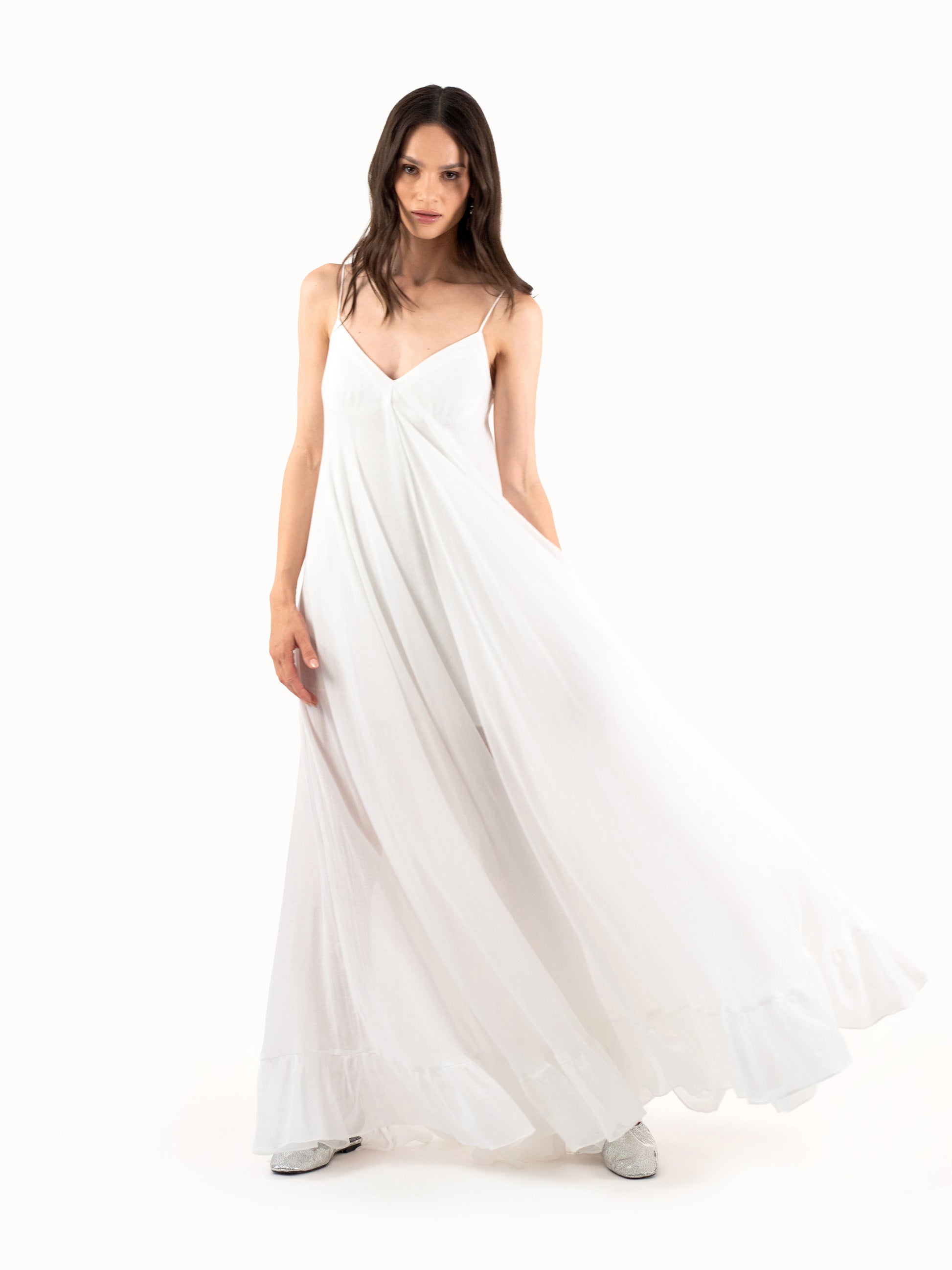 The Volume Maxi – White
