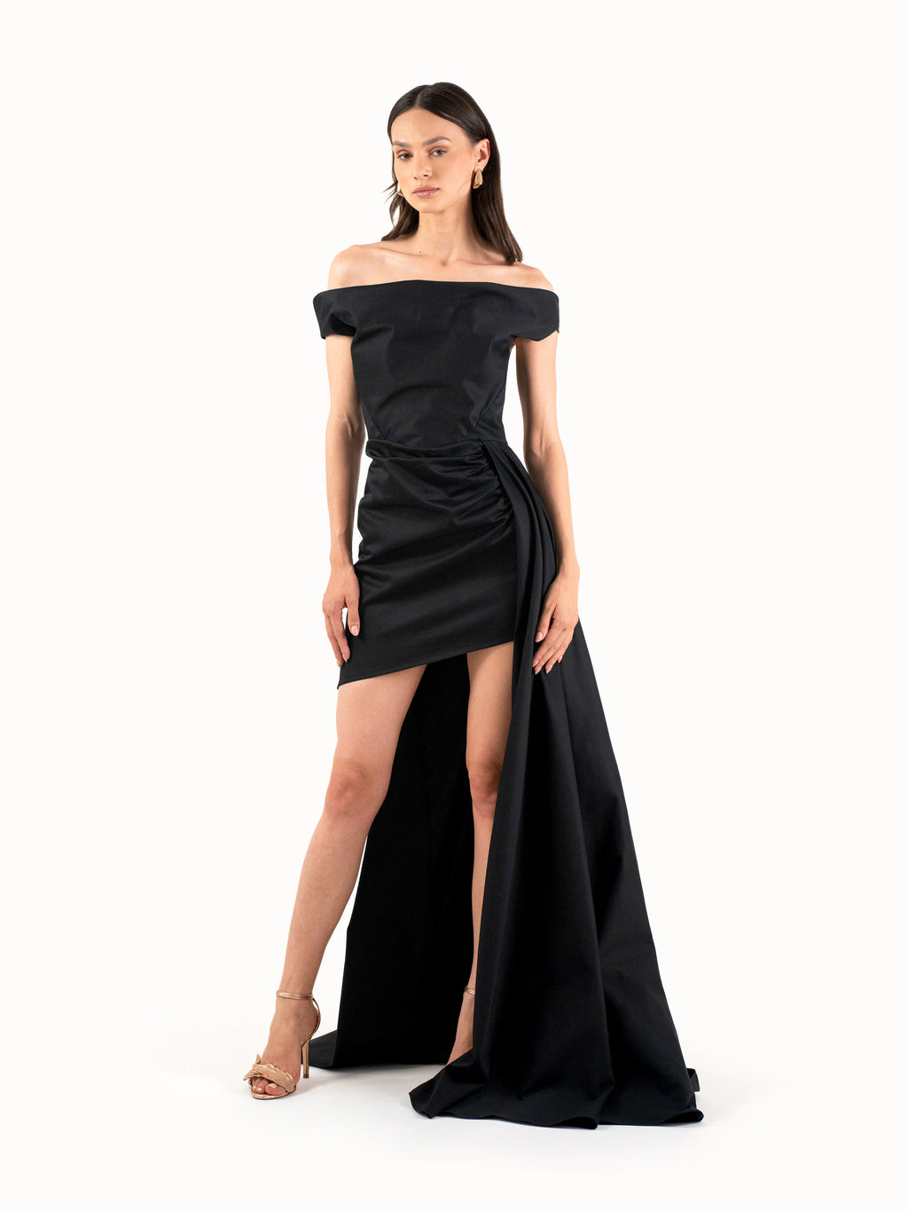 The Asymmetric Gown– Black Edition