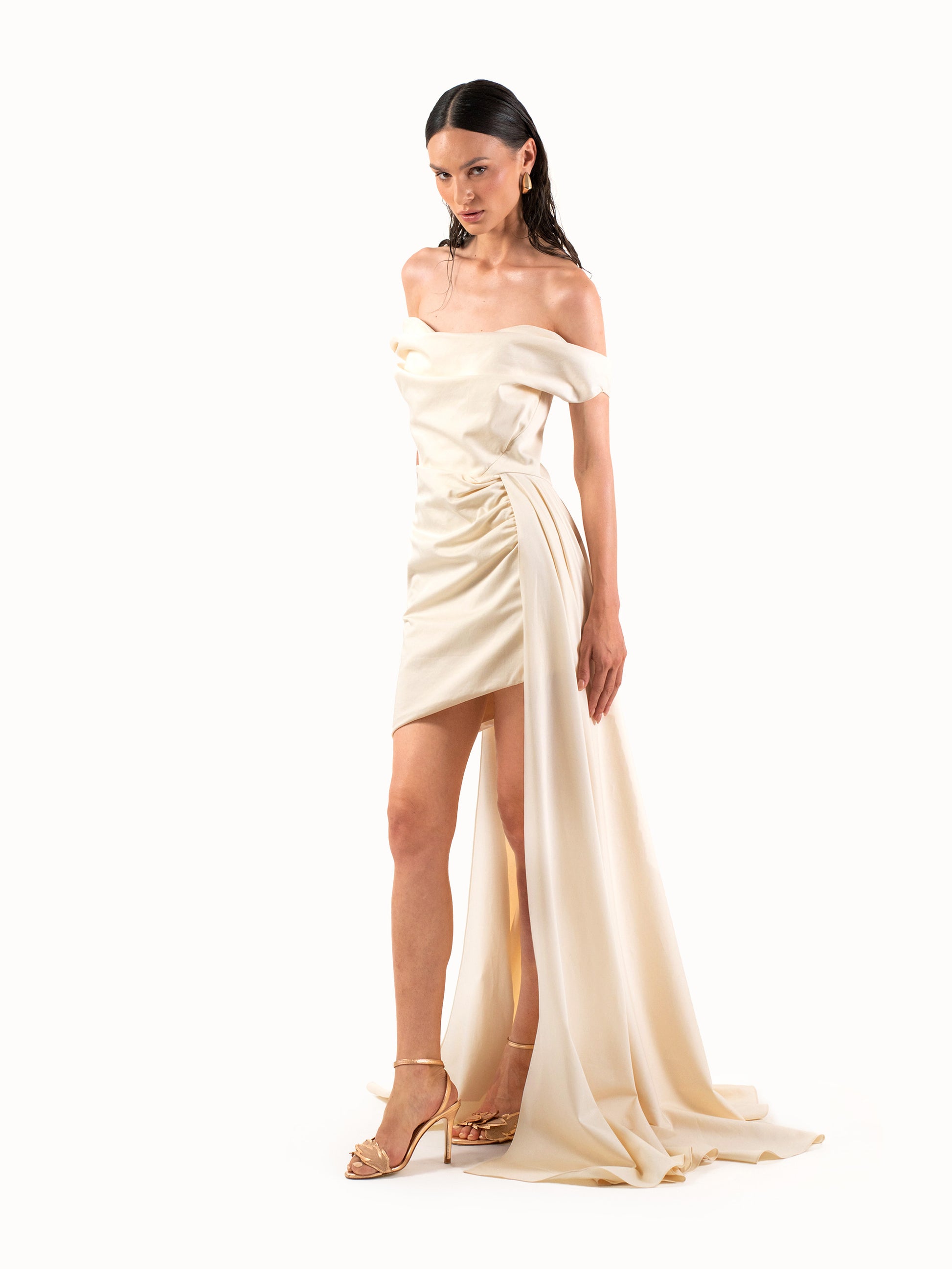 The Asymmetric Gown – Bridal Edition