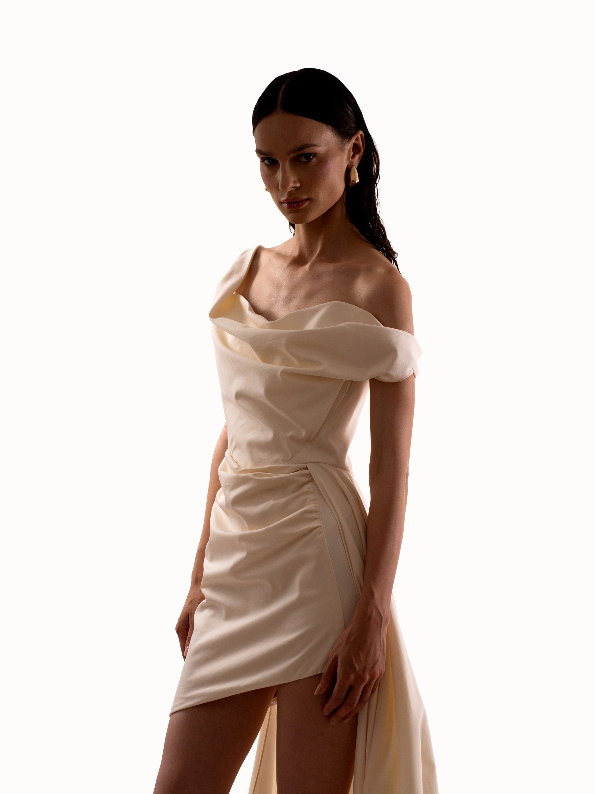 The Asymmetric Gown – Bridal Edition