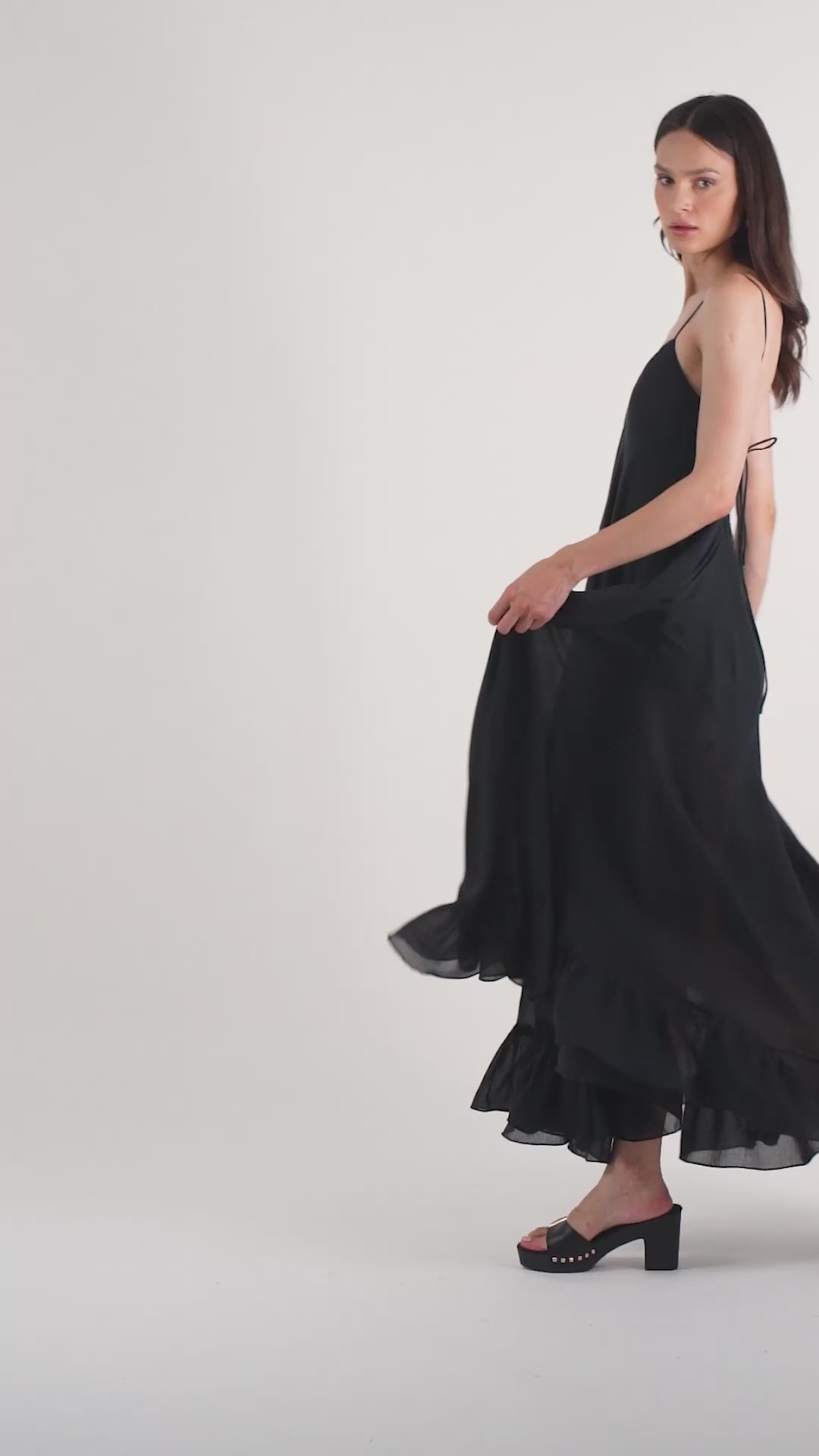 The Volume Midaxi – Black